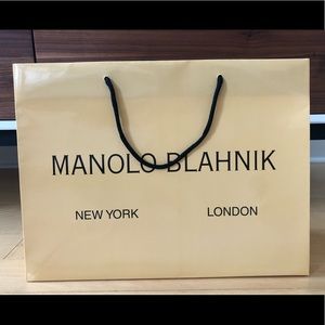Manolo Blahnik Shopping Bag